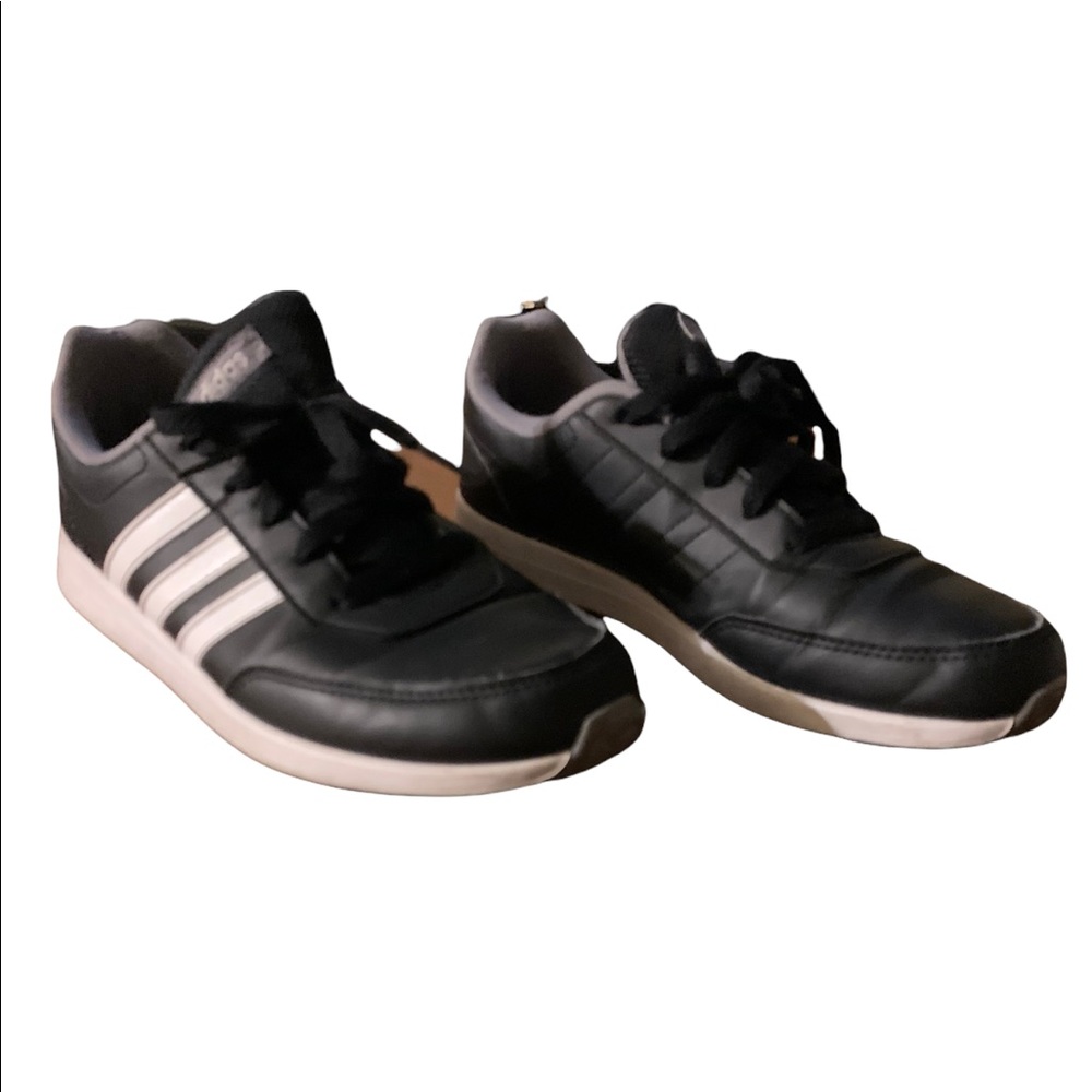 adidas - VS Switch 2 K - BC0095 - Color: White-Black Size 6